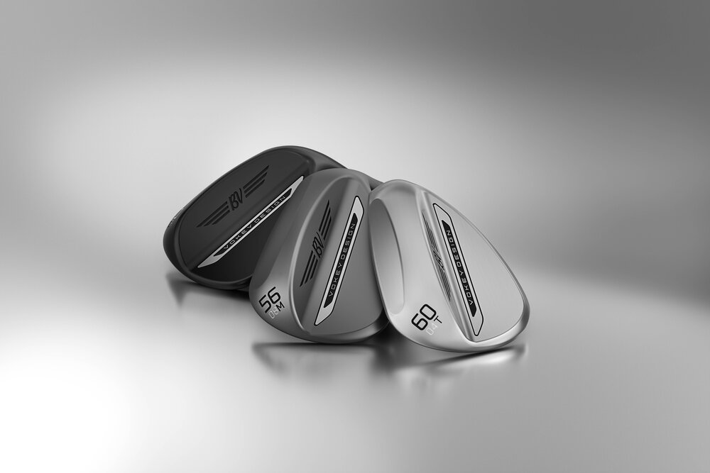 Titleist Vokey SM11 serie — Chrome og Jet Black