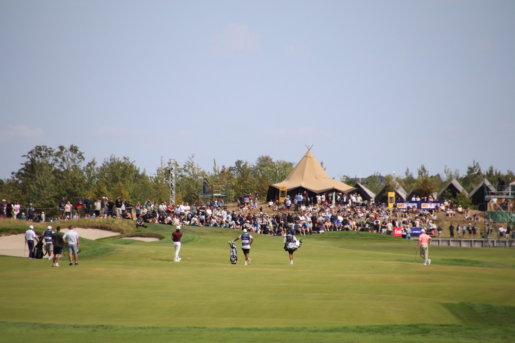 Spil og publikum ved Danish Golf Championship