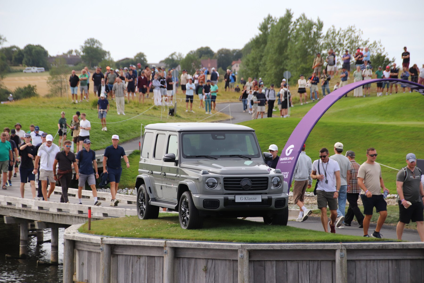 Stemning langs fairway på Great Northern