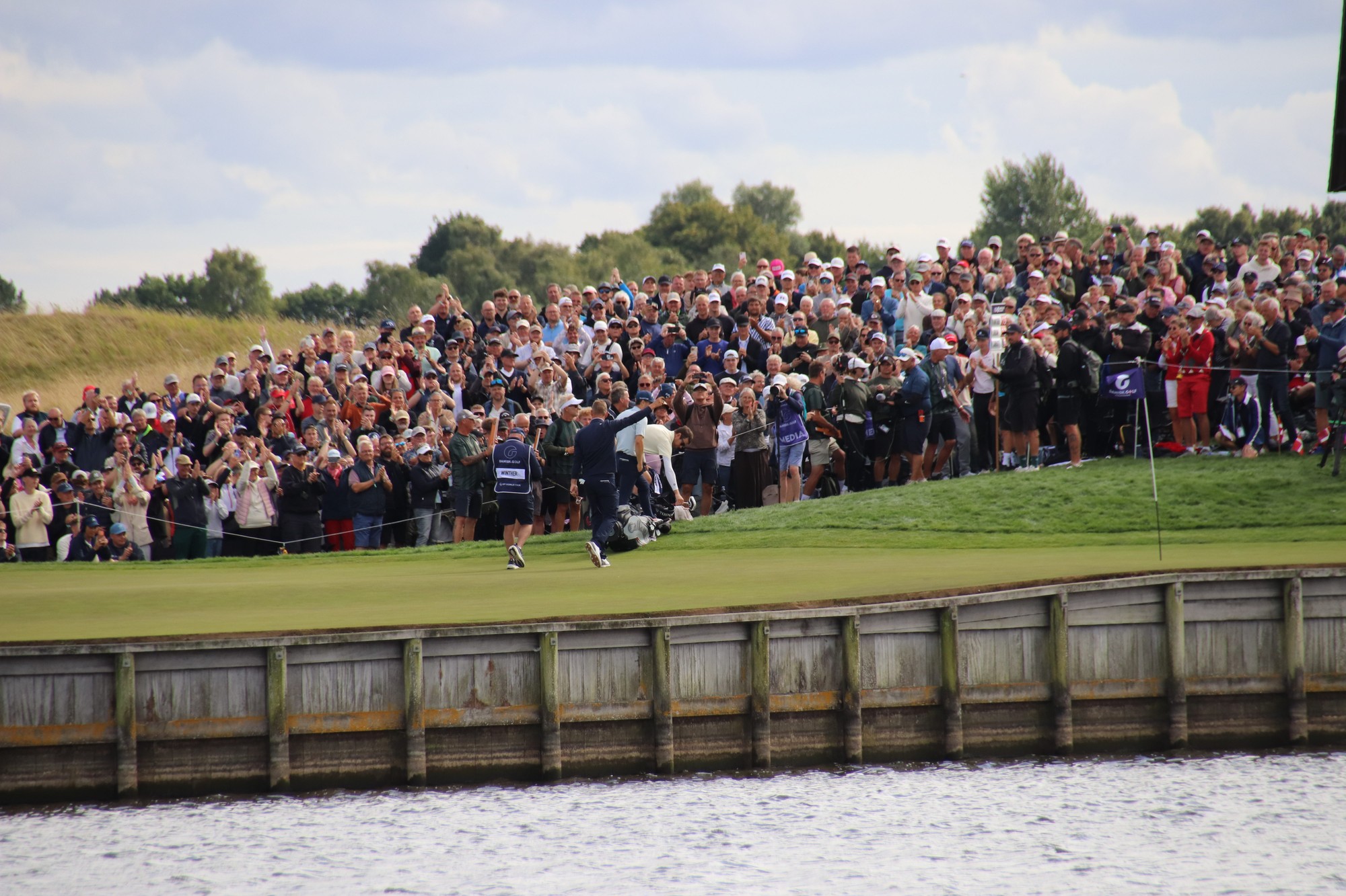 Jeff Winther efter sejren ved Danish Golf Championship på Great Northern