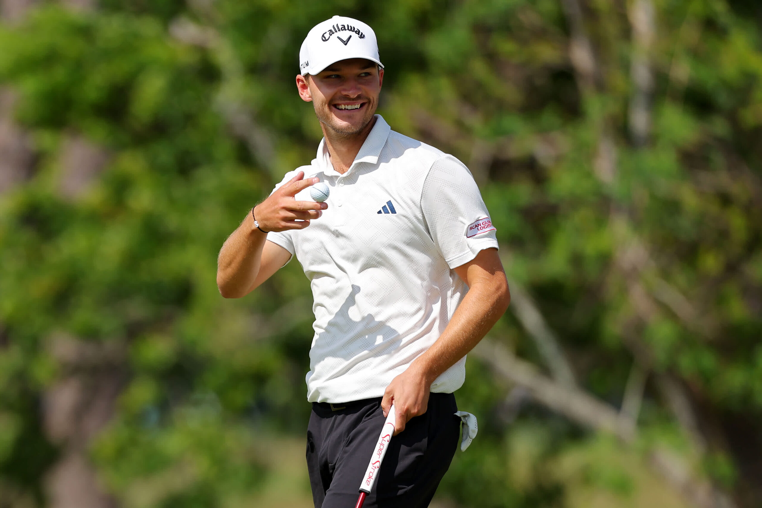 Nicolai Højgaard under en PGA Tour-turnering i 2026